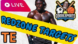 Sports Performance 5 Tight Ends With Elite Redzone Target Share | 2023 Fantasy Football