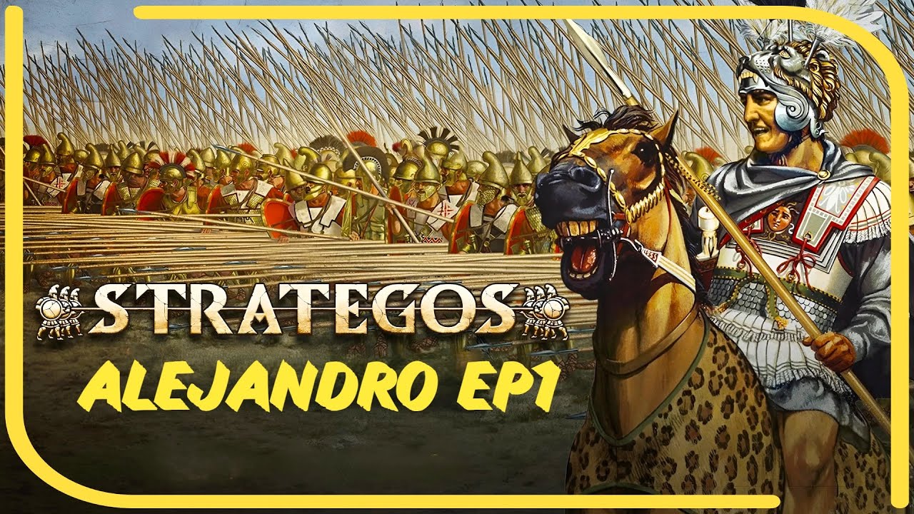 STRATEGOS - El RTS de Batallas de la Antigüedad - Campaña Alejandro Ep1