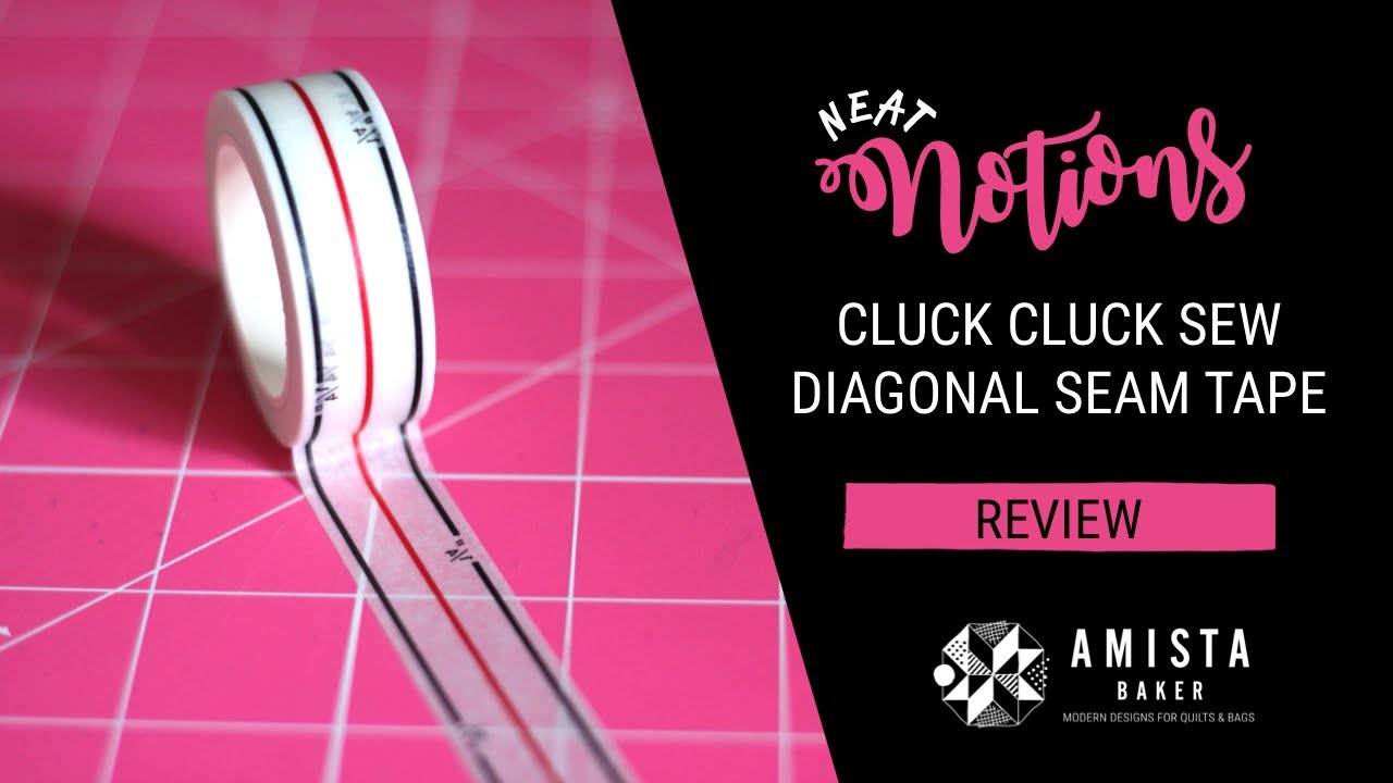 DIAGONAL SEAM TAPE REVIEW & DEMO: Neat Notions Series by Amista