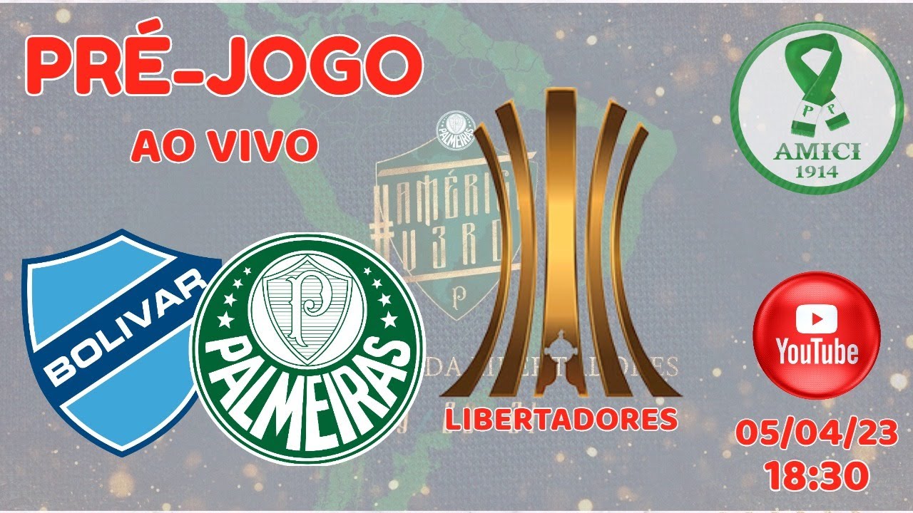 05-04-2023 - Bolívar 3x1 Palmeiras - Libertadores da América 2023 - Verdazzo