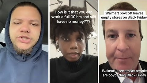 Walmart & Target Was Empty On Black Friday A Proof The Boycott Worked 