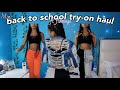 MINI back to school clothing try-on haul 2021 ✩ ||  Flamingo