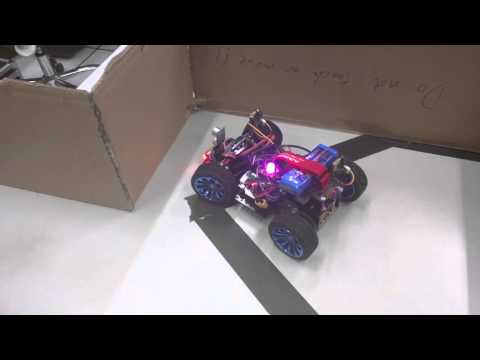 [Version 2.0]Autonomous parallel parking car(fuzzy logic control)