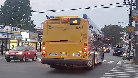 2022 New Flyer XD40 #7972 as B6 - Bensonhurst | Harway Avenue