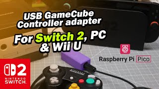 USB GameCube Controller Adapter - For Switch 2 & PC
