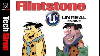 3D side scroller unreal engine 4 | Flintstone game demo screenshot 5
