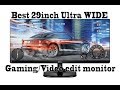 Best Superwide 29inch Gaming-video editing LED IPS QHD monitor LG 29UM68-P