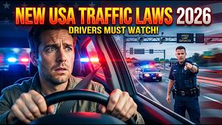 New Traffic Laws in the USA for 2026 – Drivers Must Watch This!