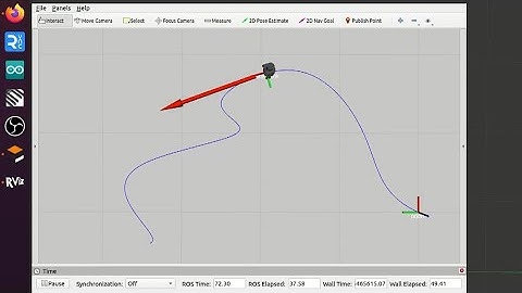 Pure Pursuit for A Differential Drive Robot