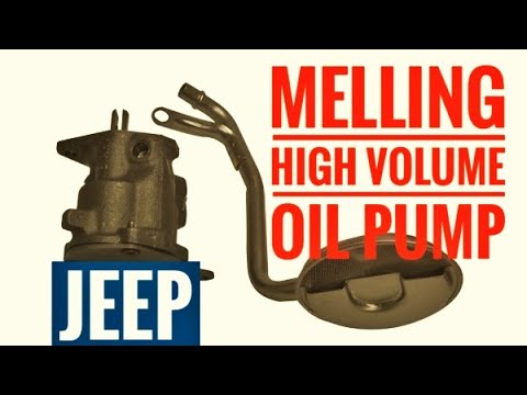 OIL PUMP REPLACEMENT JEEP Wrangler WITH A HIGH VOLUME OIL PUMP by MELLING -  YouTube