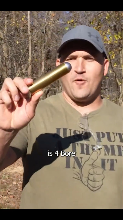 Houston Jones VS 4 Bore Rifle - Kentucky Ballistics