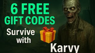 6 free gift 🎁 codes TWDS The walking Dead Survivors