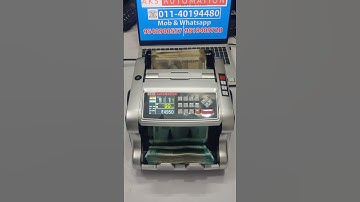 Defender Mix Note Counting Machine with Fake Note Detector #ytshorts