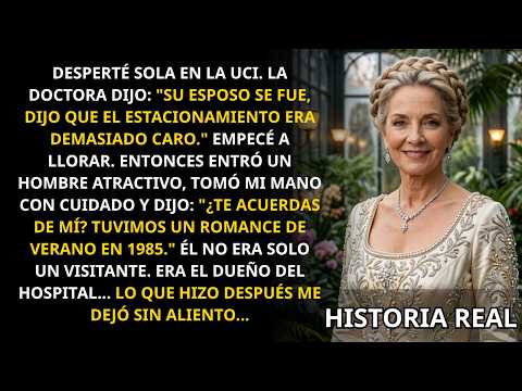 Me quedé sola en la UCI. Un hombre “desconocido” tomó mi mano. Cuando descubrí quién era…