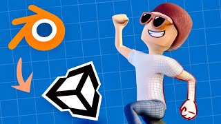 How To Make A 3D Character For Your Game (Blender to Unity) screenshot 5