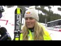 Lindsey Vonn taking third place