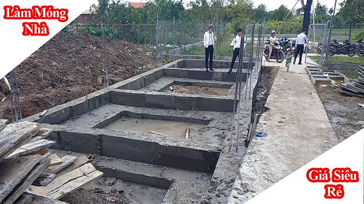 Làm móng băng cho nhà 100m2 hết bao nhiêu tiền