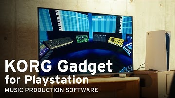 KORG Gadget for PlayStation - Make music a fun game-like experience.