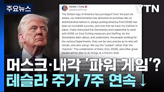 머스크·내각 &#39;파워 게임&#39;? 정치 활동에 실적 급락 / YTN