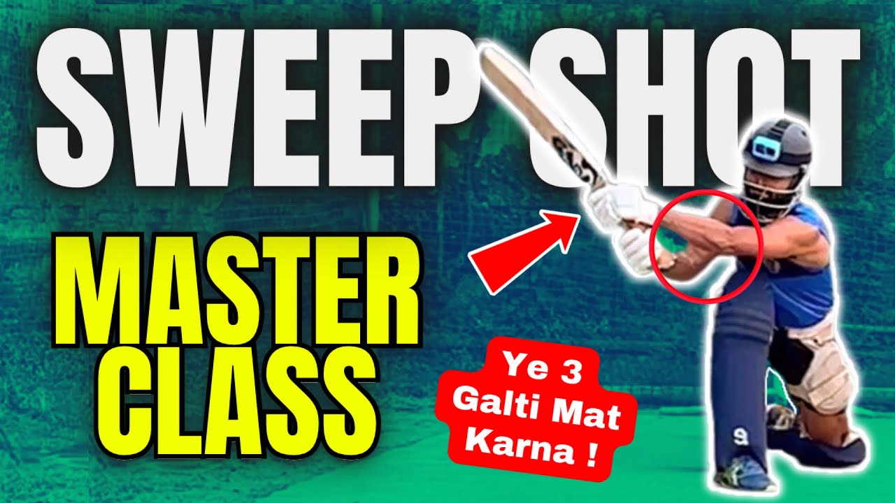 How To Play SWEEP SHOT In Cricket SWEEP Kaise Maare Sweep Shot how-to-play-sweep-shot-in-cricket-sweep-kaise-maare-sweep-shot