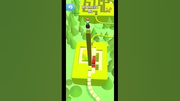 Gameplay top mobile games Relaxing n satisfying game iOS/ANDROID Stacky Dash  #shorts Level 2231