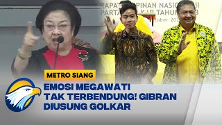 Emosi Megawati Memuncak! Gibran Main Dua Kaki