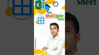 Hide multiple Worksheet in excel | Raj Computers | Raj sir  #shorts #exceltricks #rajcomputers screenshot 4
