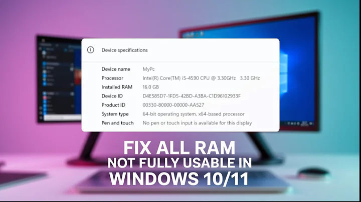 FIX “All RAM Not Fully Usable” in Windows 10/11 – Step-by-Step Solutions 2025