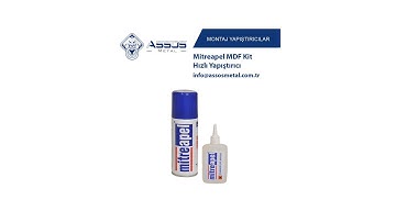 Mitreapel MDF Kit Hızlı Yapıştırıcı