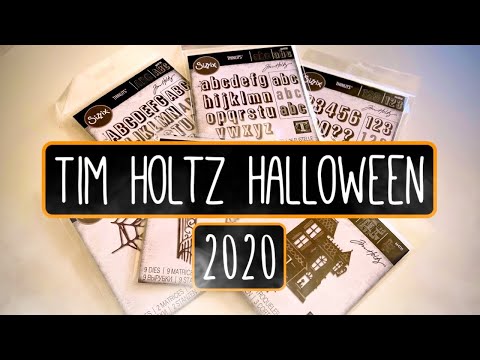 tim holtz halloween dies 2020 Tim Holtz Halloween Haul 2020 Youtube tim holtz halloween dies 2020