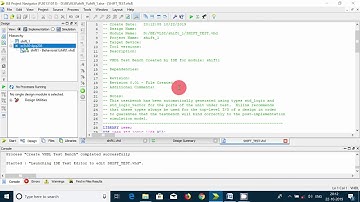 VHDL code for SHIFT register along with testbench using Xilink