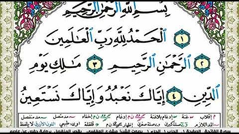 Surah Al- Fatiha Mishari Rashid Alafasy  سورة الفاتحة مشاري راشد العفاسي - ترجمة إسبانية