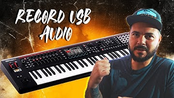 Roland Fantom 0 - How to record USB Audio into Ableton Live