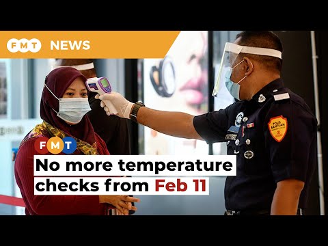 No more temperature checks, recording of personal particulars from Feb 11