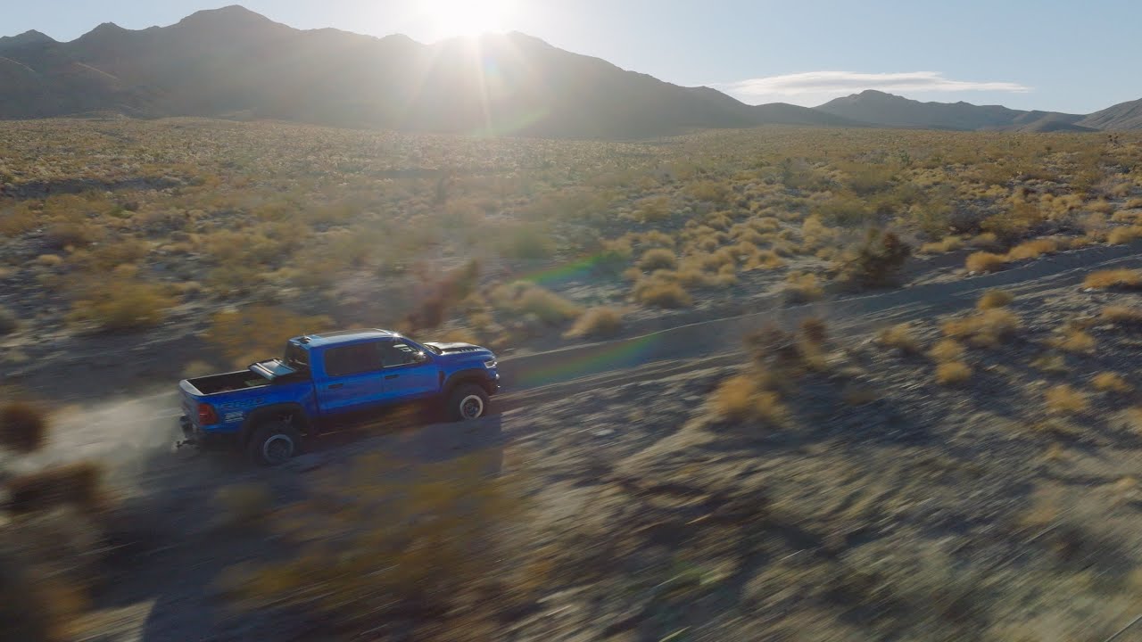 Course Marking the 2025 Mint 400 with the RAM RHO