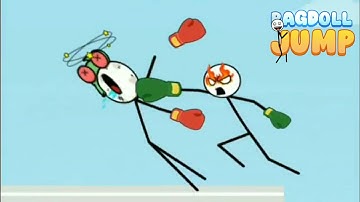 Ragdoll Jump (Weegoon) - Gameplay Walkhtrough - All Levels 1-35 - Funny Stickman Jumping