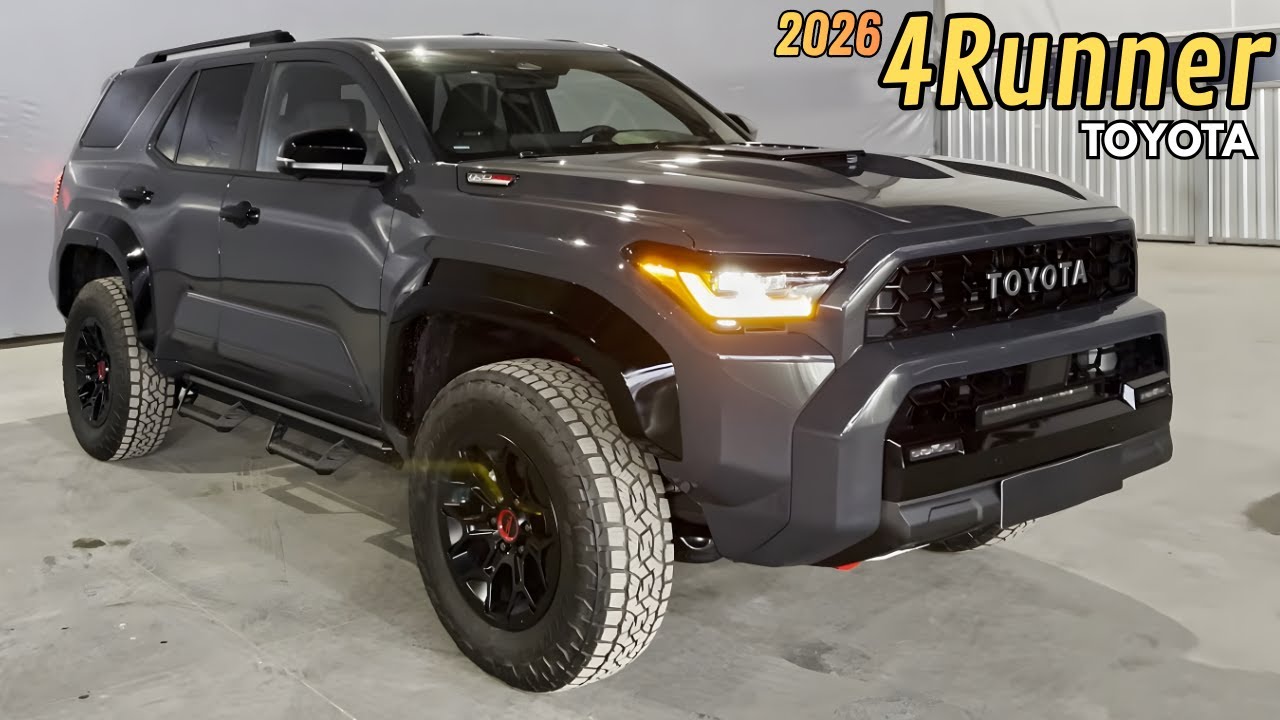 Toyota 4Runner 2026 года — внедорожник премиум-класса, которого все ждут