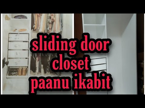 Sliding door sa closet paanu ikabit