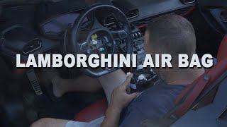 How To Remove and Replace a Steering Wheel Airbag - 2016 Lamborghini Huracan Spyder
