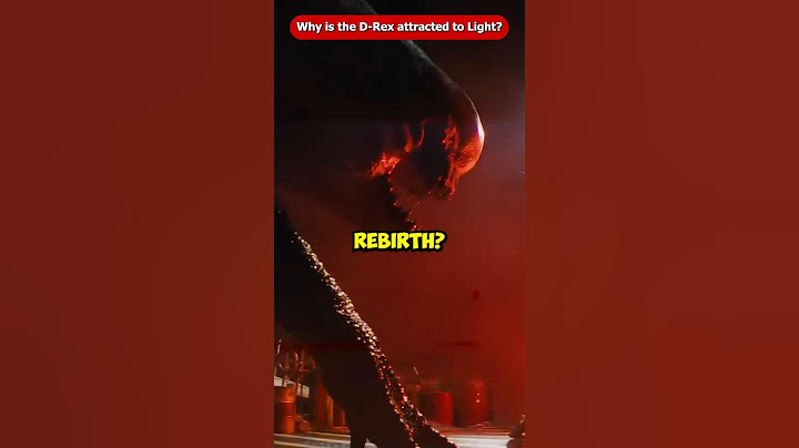 Why is the D-Rex Attracted Toward Light in Jurassic World Rebirth? #Shorts #Viral