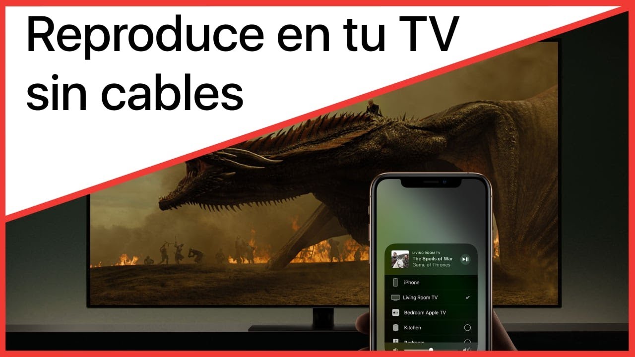 ¿Cómo conectar tu iPhone, iPad o Mac a tu TV sin cables? 🤩 - YouTube