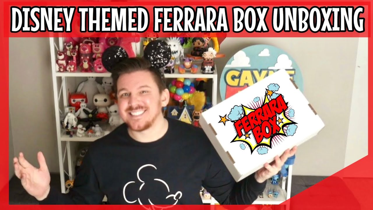 Disney Themed Ferrara Box | July 2020 Unboxing