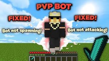 Best Minecraft PvP Practice World & Bot | All Versions + All Bug Fixed | Improve Fast ⏩