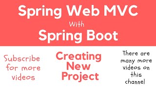 Spring Web MVC | 02 | Creating new project