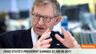 Ohio State President Top Education Earner at $1.9M