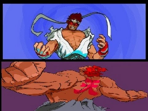 Ending for Street Fighter Alpha 3-Evil Ryu (Sony Playstation)