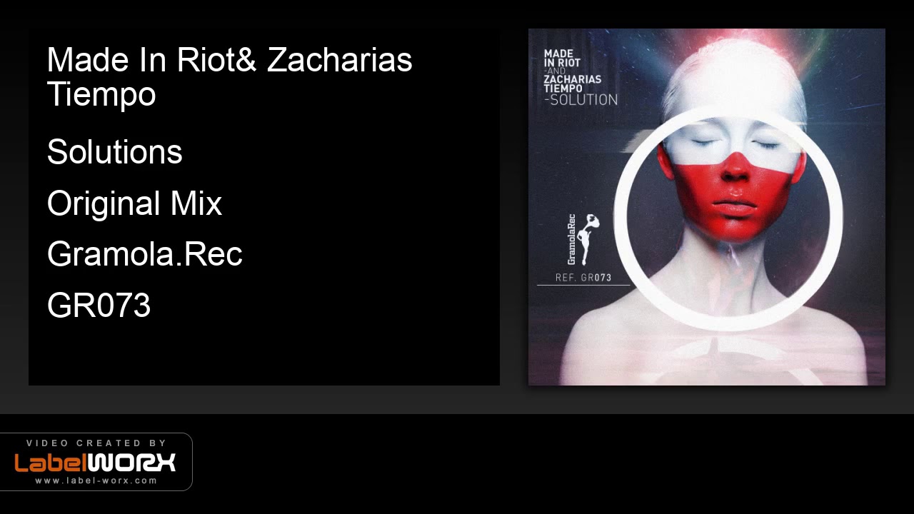 Watch Made In Riot, Zacharias Tiempo - Solutions (Original Mix) on YouTube Watch Made In Riot, Zacharias Tiempo - Solutions (Original Mix) on YouTube
