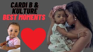 Cardi B and Kulture mommy and daughter cute moments. Best mommy