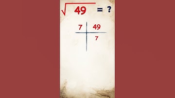 Square Root of 49 / 49 ka vargmul / #shorts #vargmul  #squareroot #shortvideo  #vargmul