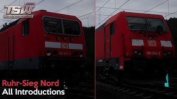 All Introductions - Ruhr-Sieg Nord - Train Sim World 2020